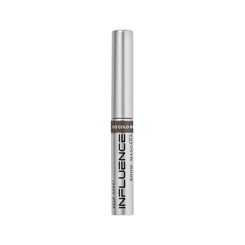 Тушь для бровей `INFLUENCE BEAUTY` `BROW ROBOT` BROW MASCARA тон 03