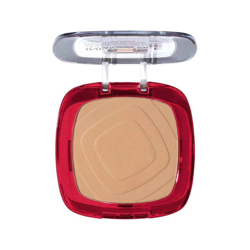 Пудра компактная для лица `LOREAL` INFAILLIBLE 24H FRESH WEAR тон 140 golden beige