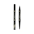 Карандаш-подводка для глаз `EVELINE` VARIETE 2 в 1 тон ultra black (водостойкая)