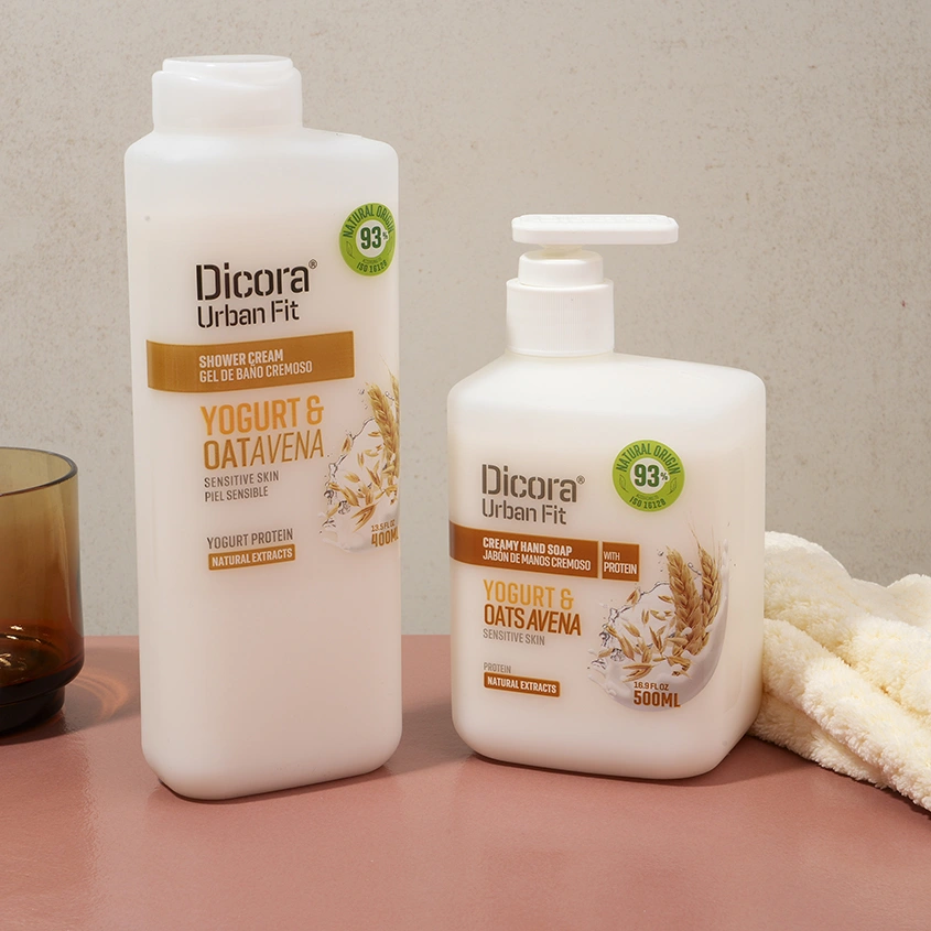 Гель для душа `DICORA URBAN FIT` Йогурт и овес 400 мл
