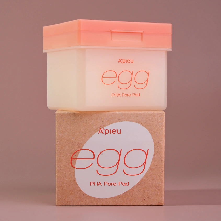 Диски для лица `A`PIEU` EGG PHA с кислотами 180 гр
