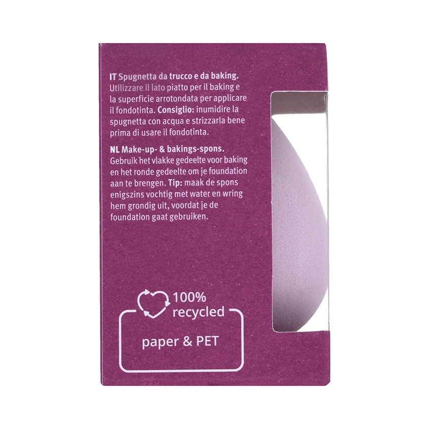 Спонж для макияжа `ESSENCE` MAKE UP & BAKING SPONGE тон 01 Dab & blend