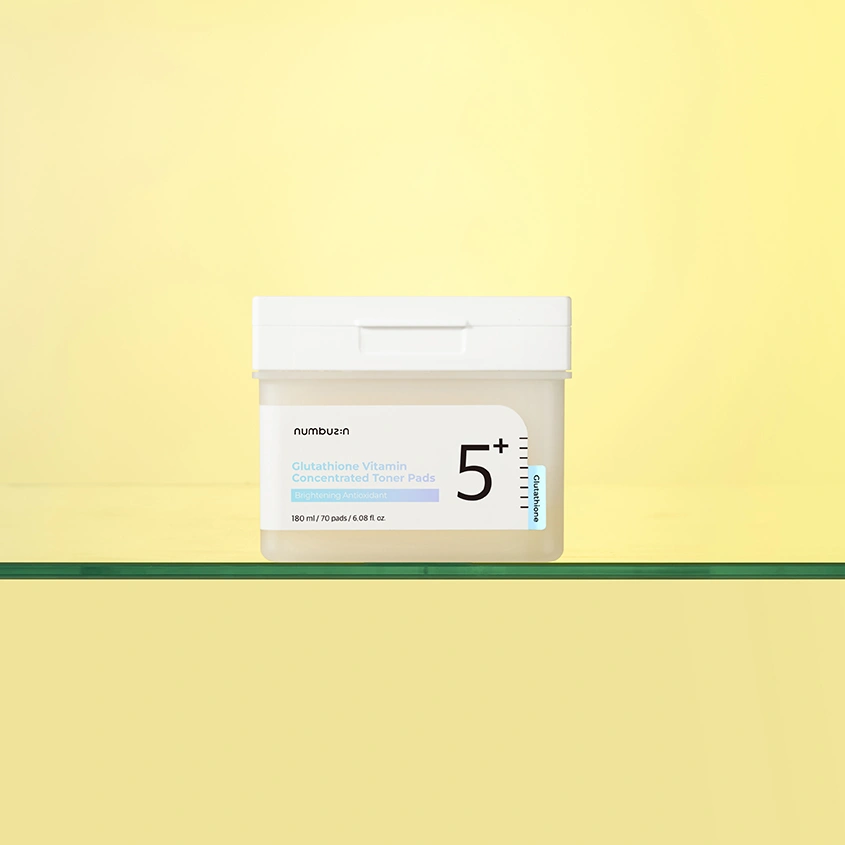 Пэды для лица `NUMBUZIN` NO. 5+ Vitamin-Niacinamide Concentrated с ниацинамидом 70 шт
