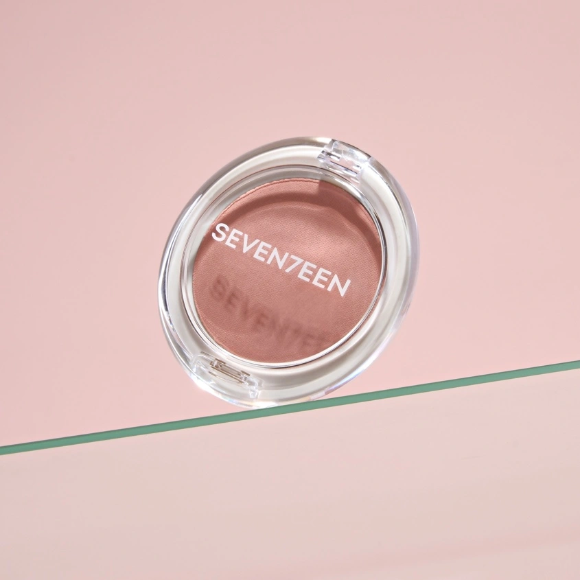 Румяна для лица `SEVEN7EEN` NATURAL MATTE SILKY BLUSHER матовые компактные тон 9 Яблоко