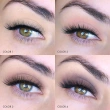 Тени для век `LUXVISAGE` GLAM LOOK 4-х цветные тон 1