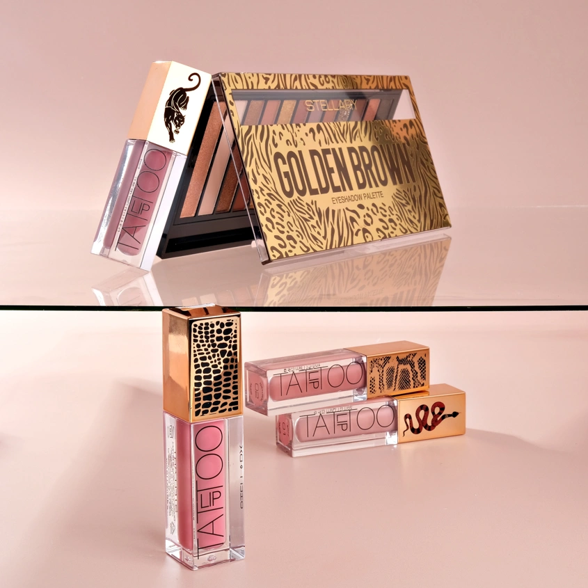 Помада для губ `STELLARY` LIP TATTOO жидкая матовая тон 02 Natural nude
