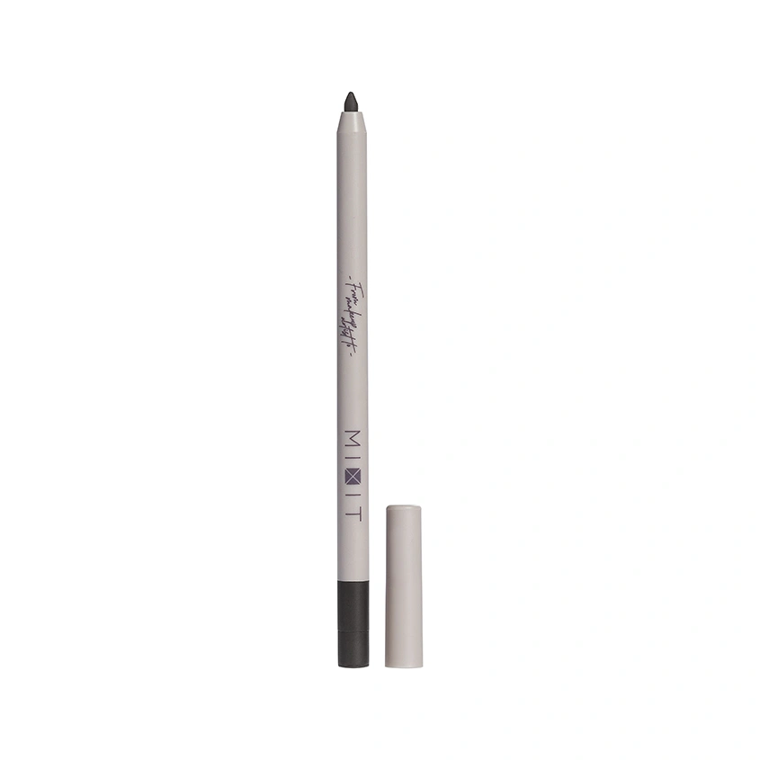 Карандаш-каял для глаз `MIXIT` KAJAL EYE PENCIL автоматический тон 01 Black