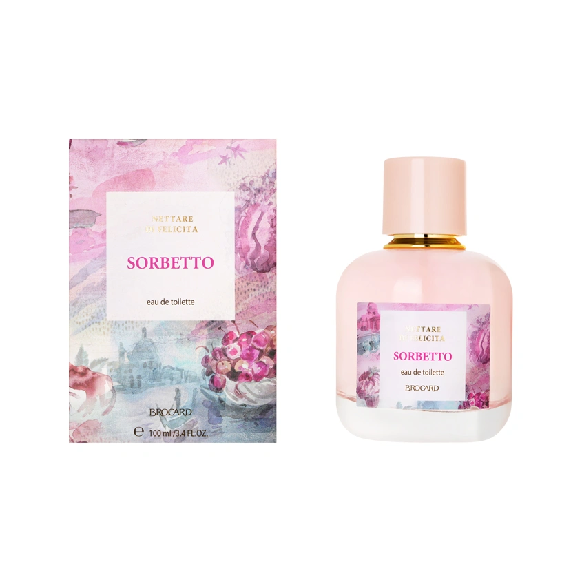 Туалетная вода `BROCARD` NETTARE DI FELICITA Sorbetto (жен.) 100 мл