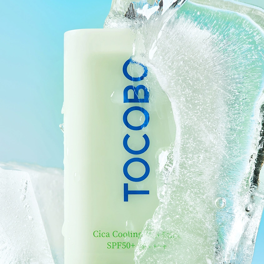 Стик для лица `TOCOBO` CICA солнцезащитный с экстрактом центеллы и охлаждающим эффектом SPF50+ 18 гр