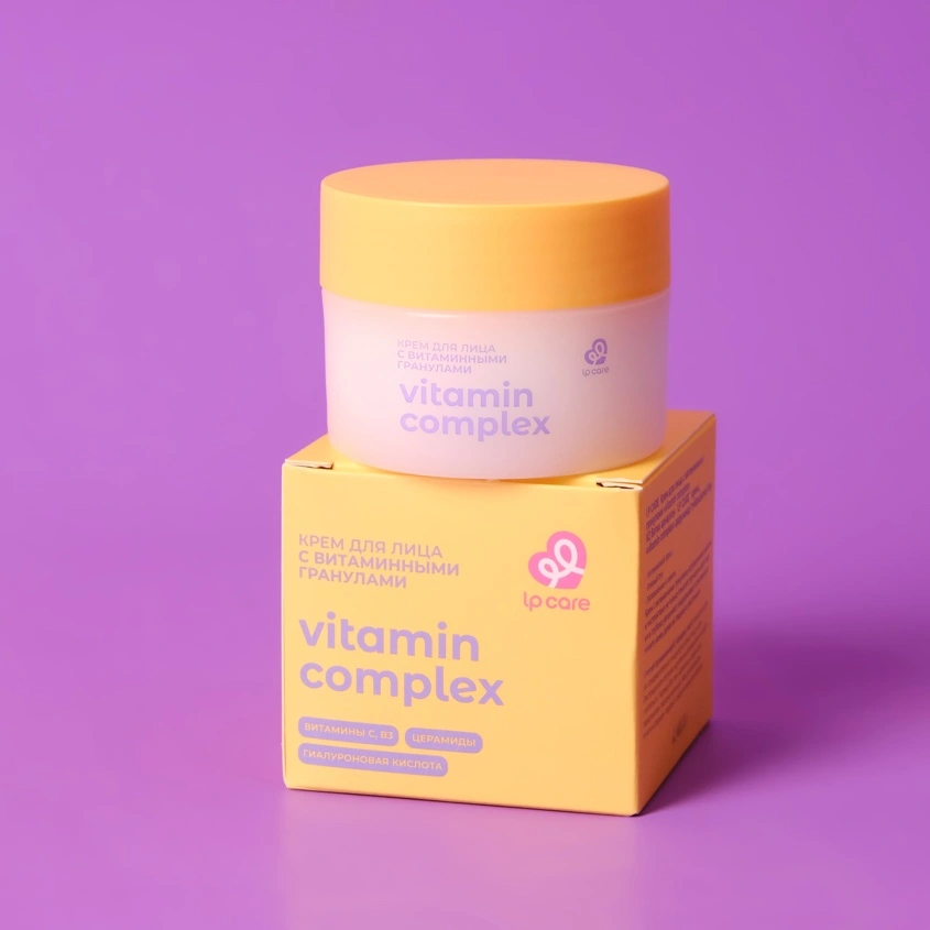 Крем для лица `LP CARE` с витаминными гранулами Vitamin complex 50 мл