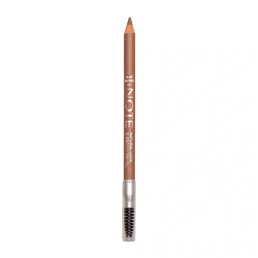 Карандаш для бровей `NOTE` NATURAL LOOK EYEBROW PENCIL тон 02