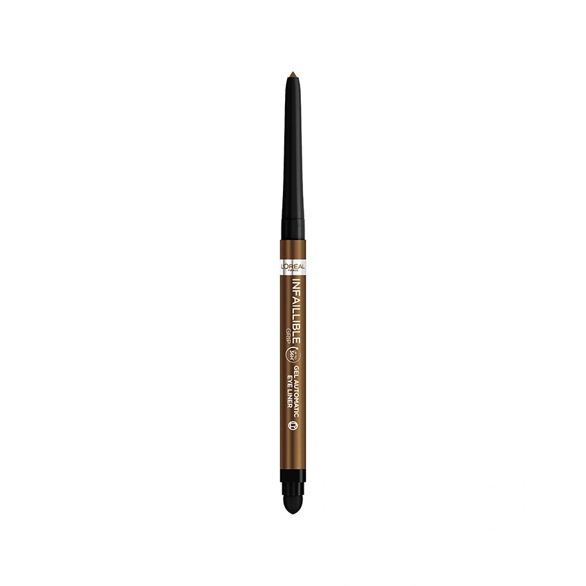Карандаш для глаз `LOREAL` INFAILLIBLE Bronze Blaze автоматический гелевый тон 12 (bronzed espresso)