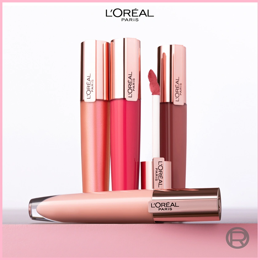 Блеск для губ `LOREAL` BRILLIANT VOLUME тон 416