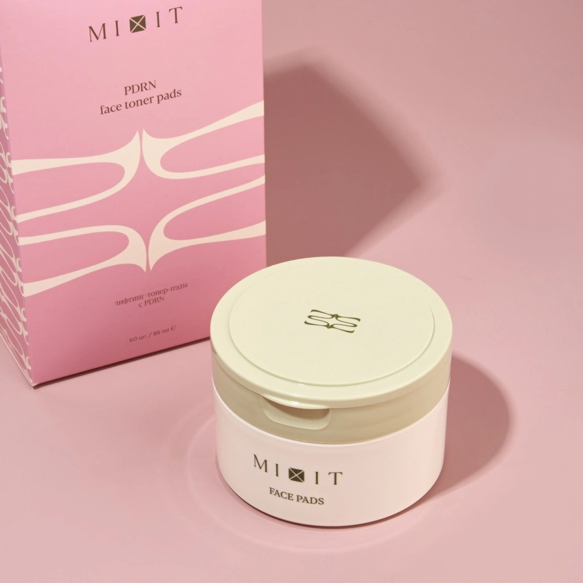 Тонер-пэды для лица `MIXIT` PDRN с лифтинг эффектом 60 шт