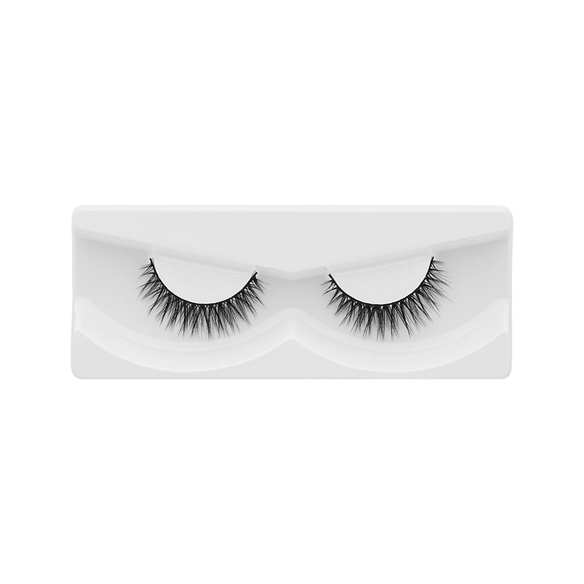 Накладные ресницы `EASYBEE` PARTY DAY EYELASHES FAUX MINK №101 черные с эффектом норки