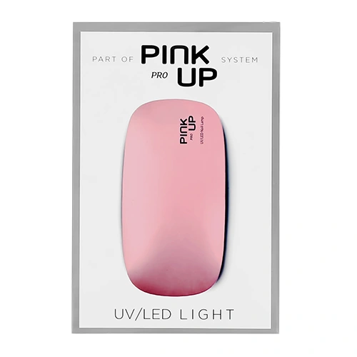 Лампа для полимеризации гель-лака `PINK UP` `PRO` UV/LED mini pink