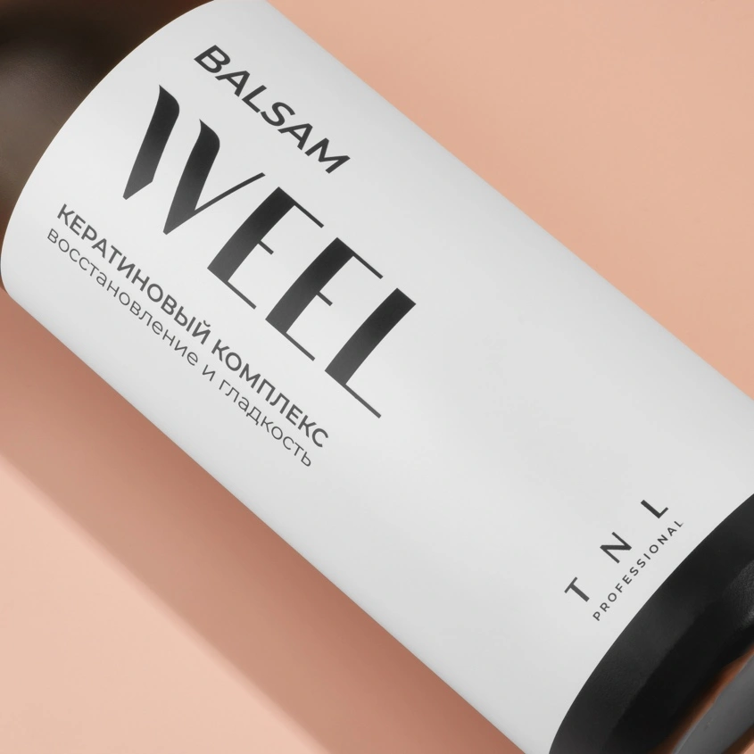 Бальзам для волос `TNL` WEEL кератиновый комплекс, восстановление и укрепление с маслом мурумуру и розмарином 1000 мл