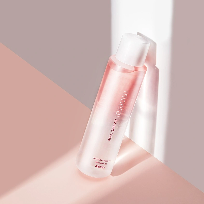 Средство для снятия макияжа с глаз и губ `A`PIEU` `MINERAL` SWEET ROSE двухфазное 250 мл