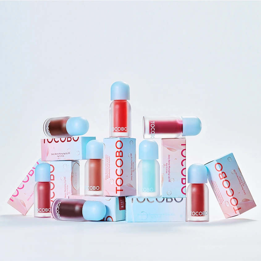 Масло для губ `TOCOBO` 00 GLAM MAX для придания объема губам 4 г