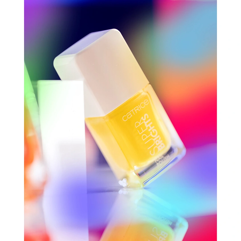 Лак для ногтей `CATRICE` SUPER BRIGHTS тон 030 желтый 10,5 мл