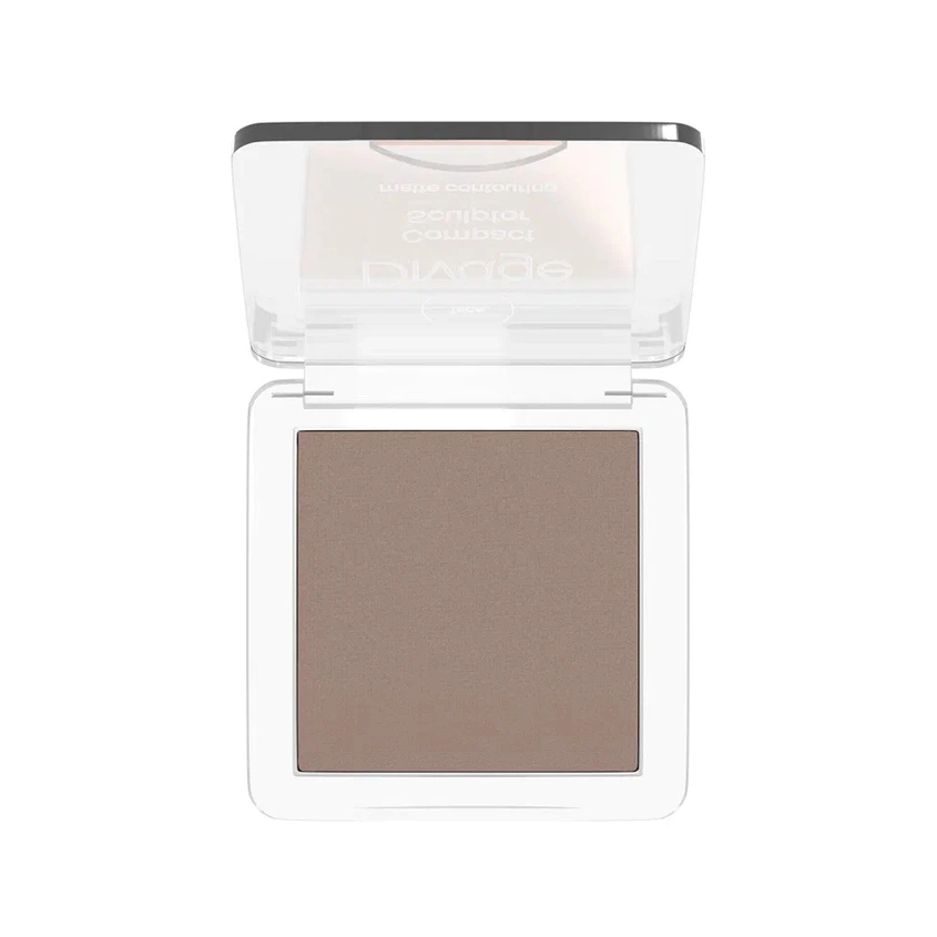 Конуринг для лица `DIVAGE` COMPACT SCULPTOR компактный тон 01 Truffle