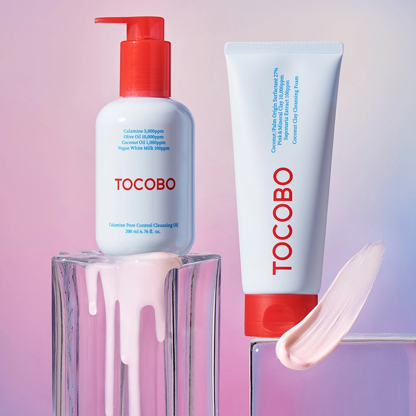 Гидрофильное масло для лица `TOCOBO` с каламином 200 мл