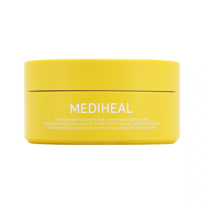 Патчи для глаз `MEDIHEAL` с коллагеном, витаминами и ниацинамидом (для упругости кожи) 60 шт