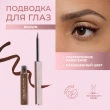 Подводка для глаз `REVOLUTION` SUPER FLICK LIQUID EYELINER жидкая тон Brown