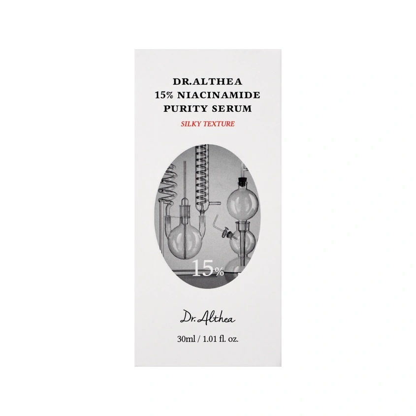 Сыворотка для лица `DR. ALTHEA` NIACINAMIDE PURITY 15% с ниацинамидом и цинком 30 мл
