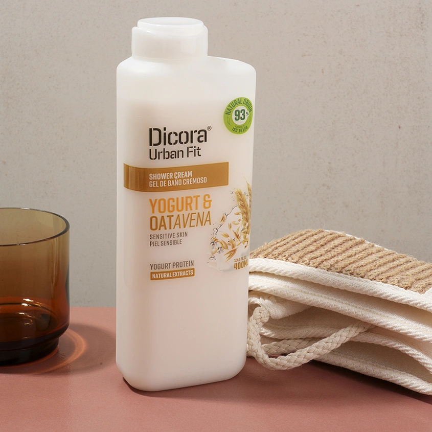 Гель для душа `DICORA URBAN FIT` Йогурт и овес 400 мл