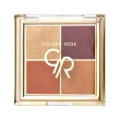 Палетка теней для век `GOLDEN ROSE` QUATTRO 4 оттенка тон 06 Sunset date