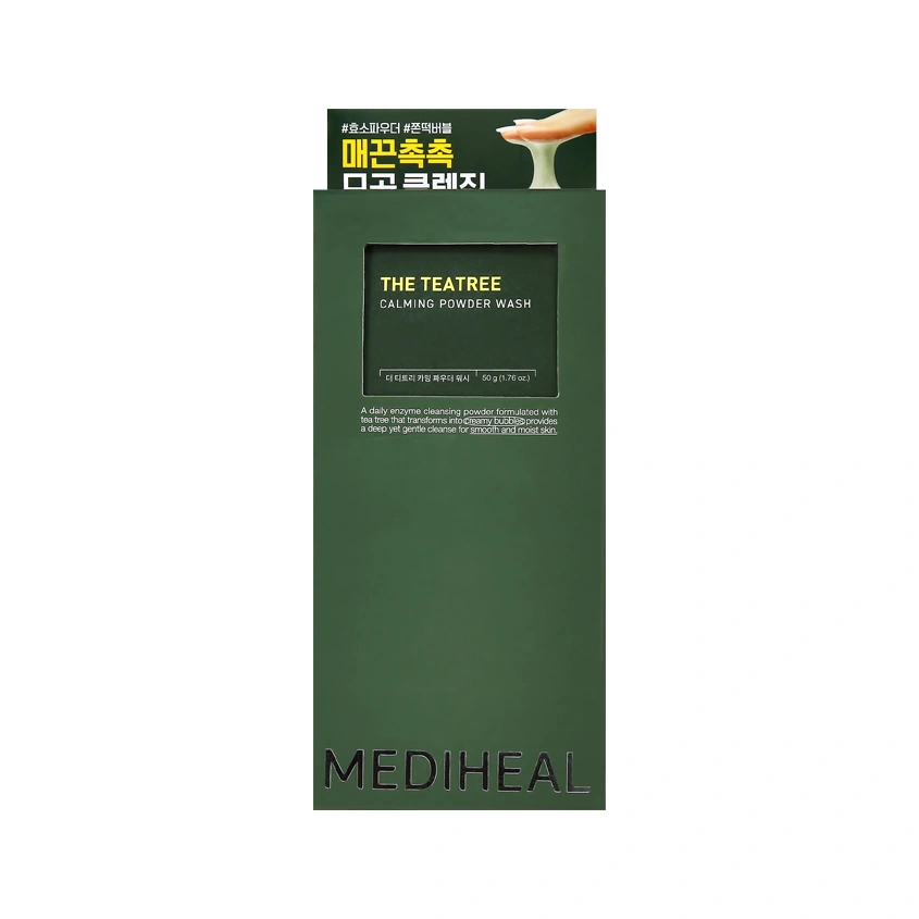 Энзимная пудра для лица `MEDIHEAL` THE TEATREE с экстрактом чайного дерева (успокаивающая) 50 г