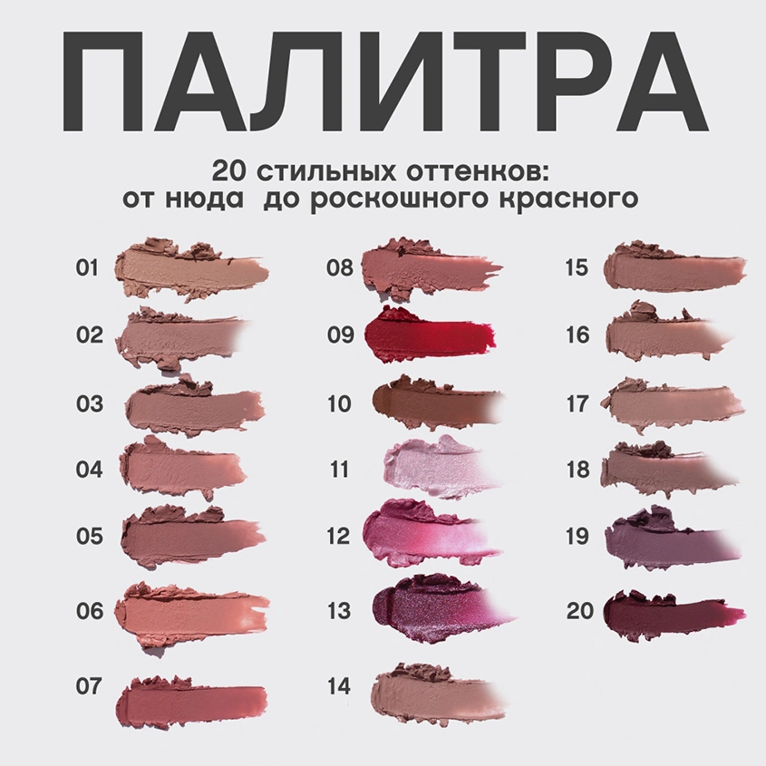 Помада для губ `VIVIENNE SABO` LIPSTICK ROUGE A LEVRES NUDE CREATEUR тон 02