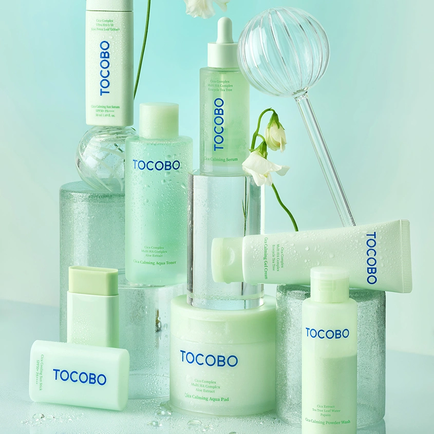 Сыворотка для лица `TOCOBO` CICA солнцезащитная с успокаивающим эффектом SPF50+ 50 мл