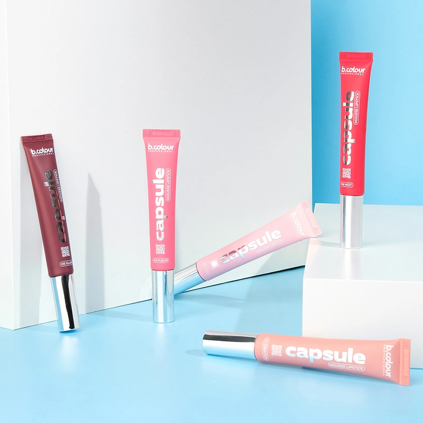 Помада для губ `B.COLOUR PROFESSIONAL` MOUSSE LIPSTICK муссовая увлажняющая тон 04 Hot