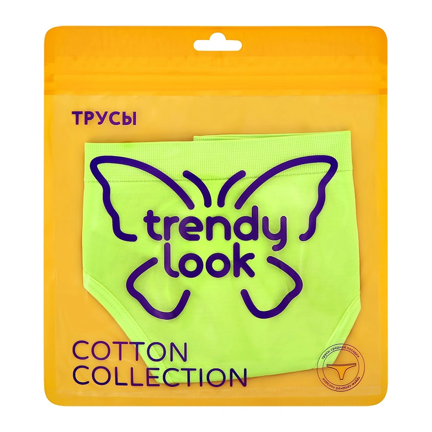 Трусы женские  `TRENDY LOOK` стринги (салатовый) (M)