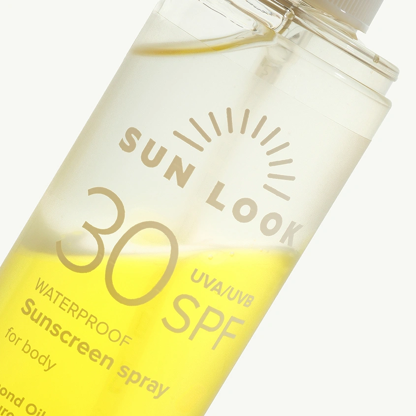 Спрей для тела `SUN LOOK` солнцезащитный SPF-30 150 мл