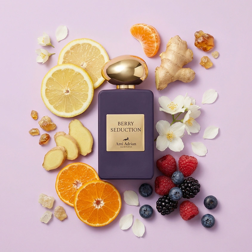 Парфюмерная вода `AMI ADRIAN` GLAMOUR berry seduction (жен.) 50 мл