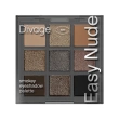 Палетка теней для век `DIVAGE` EASY NUDE SMOKEY универсальная 9 оттенков