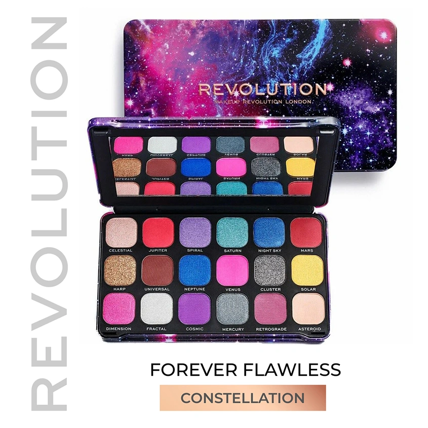 Палетка теней для век `REVOLUTION` FOREVER FLAWLESS тон Constellation