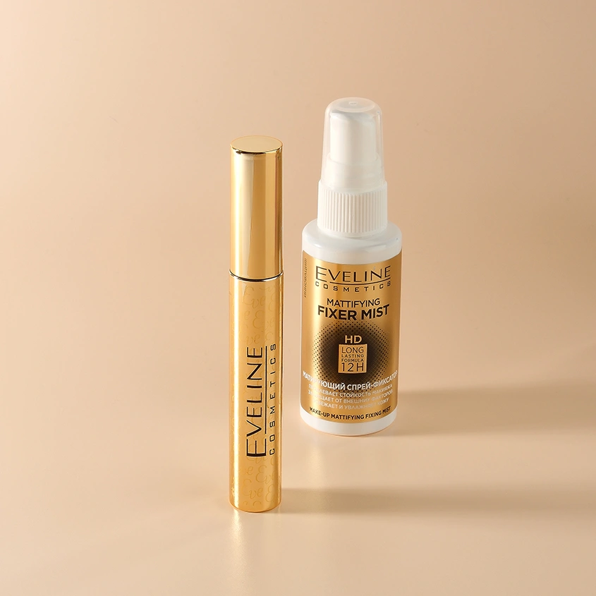 Спрей-фиксатор макияжа `EVELINE` MATTIFYING FIXER MIST FULL HD матирующий 50 мл