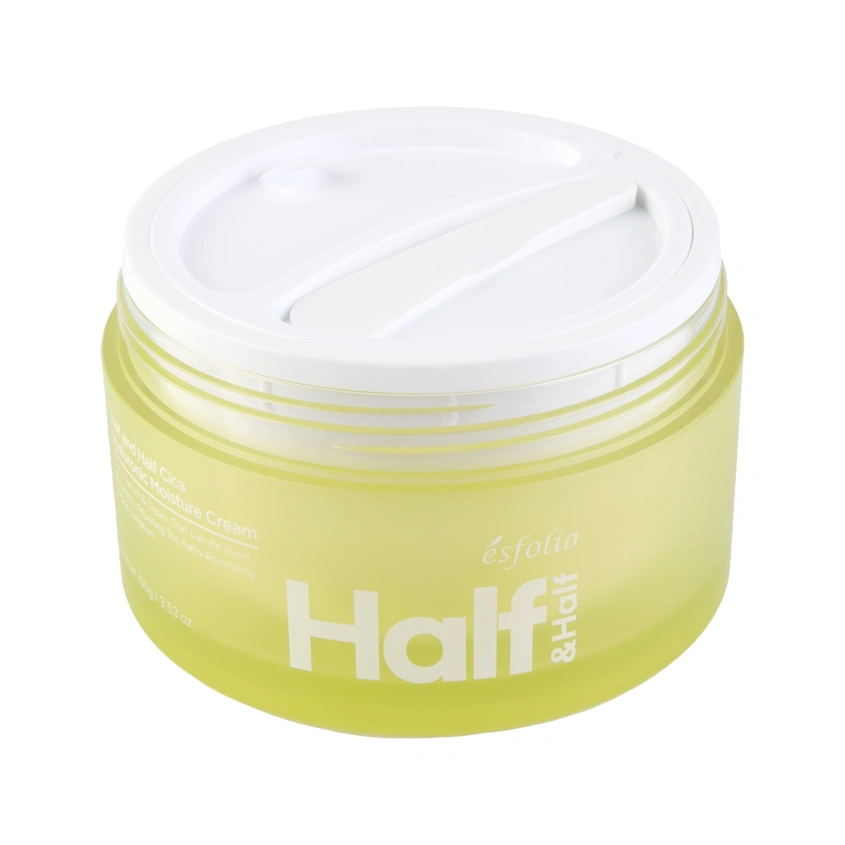 Крем для лица `ESFOLIO` HALF&HALF с гиалуроновой кислотой (увлажняющий) 100 мл