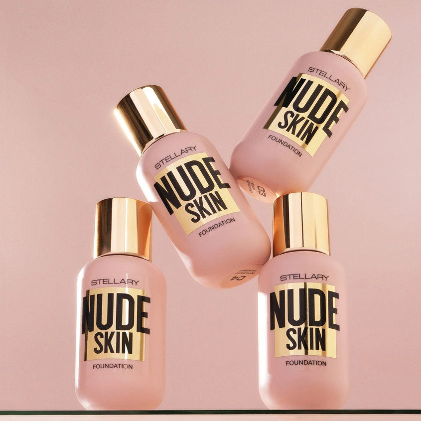 Крем тональный для лица `STELLARY` PERFECT NUDE SKIN FOUNDATION с эффектом идеальной кожи тон 01 Светло-кремовый