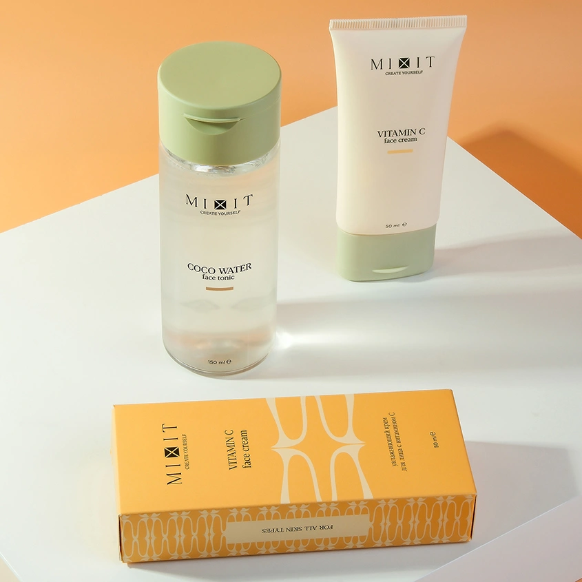 Крем для лица `MIXIT` VITAMIN C увлажняющий с витамином C 50 мл