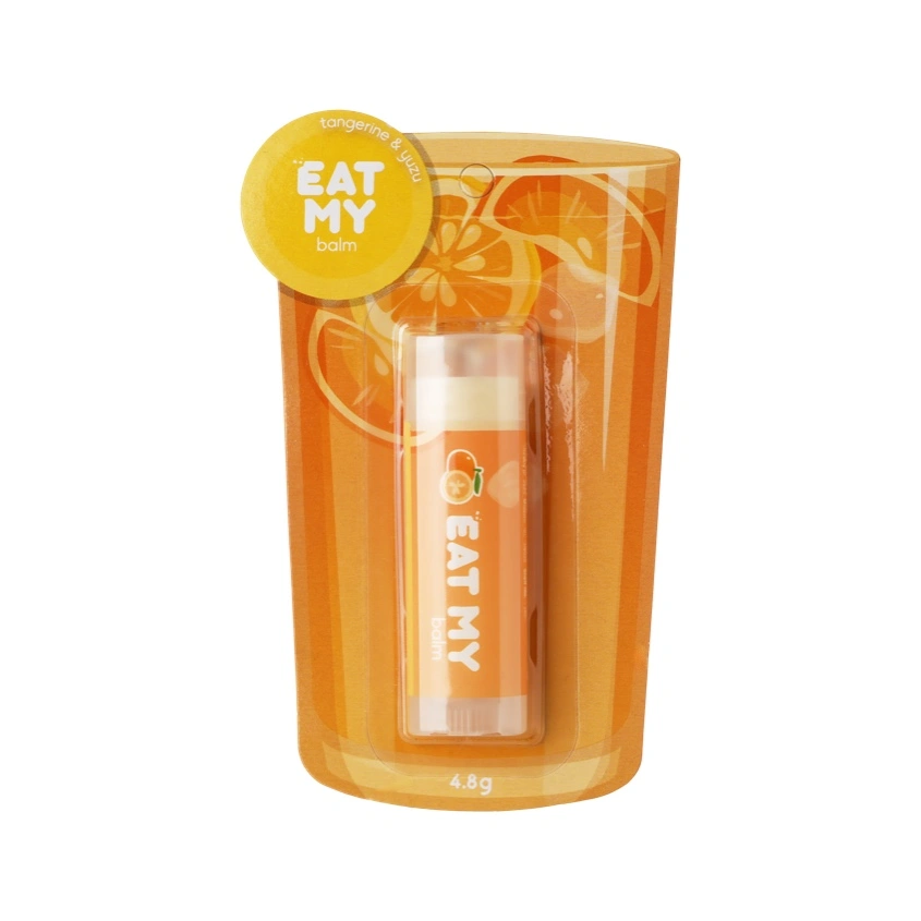 Бальзам для губ `EAT MY` LEMONADE Мандарин-юдзу 4,8 г