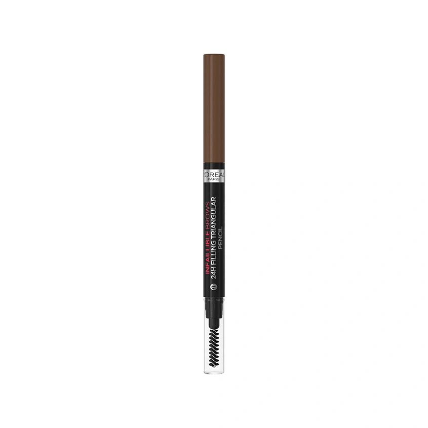 Карандаш для бровей `LOREAL` INFAILLIBLE BROWS 24H FILLING TRIANGULAR PENCIL автоматический тон 5.0 light brunette