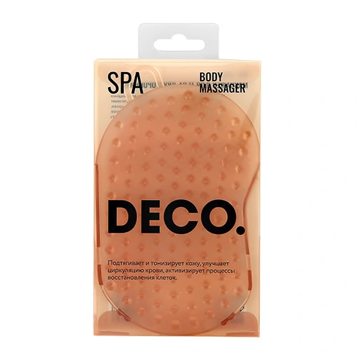 Массажер для тела `DECO.` на руку двусторонний
