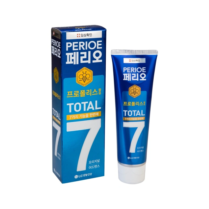 Паста зубная `PERIOE` TOTAL 7 комплексного действия оригинальная со вкусом мяты 120 г