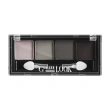 Тени для век `LUXVISAGE` GLAM LOOK 4-х цветные тон 5
