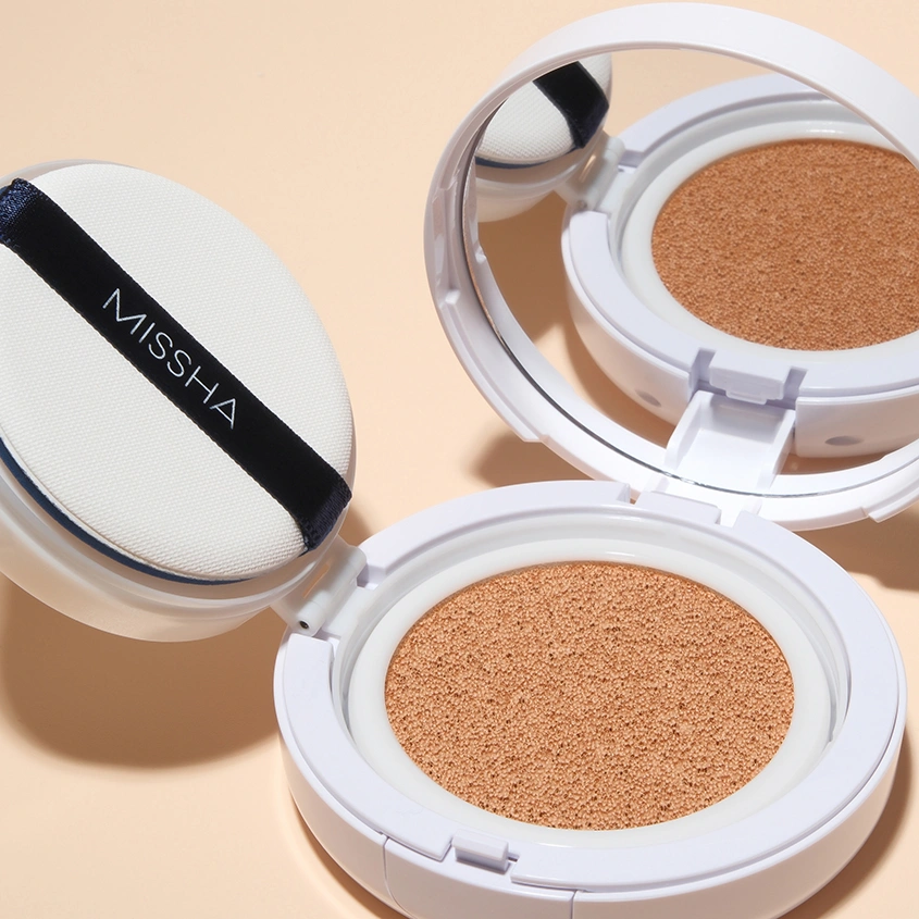Кушон тональный для лица `MISSHA` MAGIC CUSHION MOISTURE UP с увлажняющим эффектом тон 23 Neutral medium beige